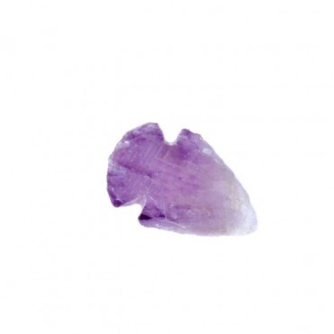 Natural Amethyst Gemstone Crystal Arrowheads - A+ Grade, 2 Inches, Purple Color, 20 Grams Weight | Natural Amethyst Stone Craftsmanship