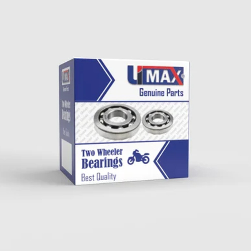 Genuine Motorcycle Ball Bearing - Stainless Steel, Double Row, Vehicle Type: Two Wheeler | Ideal For Automotive Industry, Lightweight At 1.50 Gm