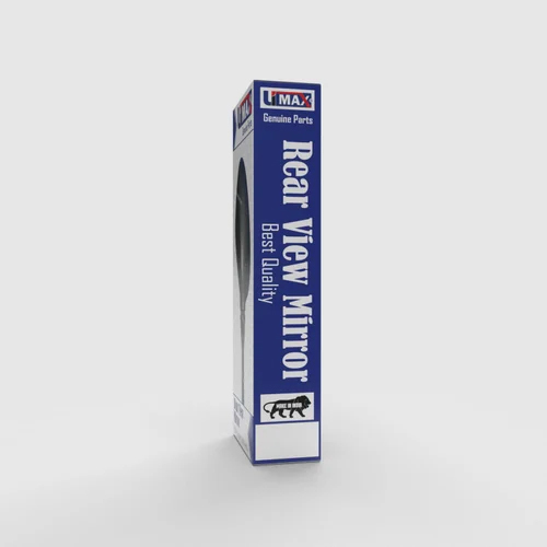 Motorcycle Rear View Mirror - Pp Glass, Various Sizes Available, Coated Black | Compact And Side Mirror Options For Two Wheelers