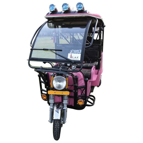 Pink Electric Rickshaw