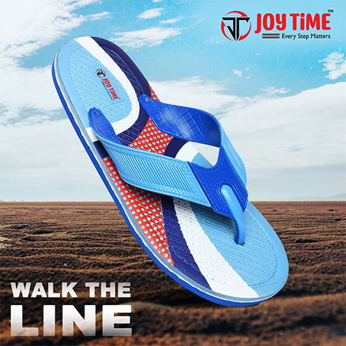Blue Mens Slipper