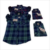 मल्टीकलर डेमिन चेक्स वॉचलर शर्ट्स