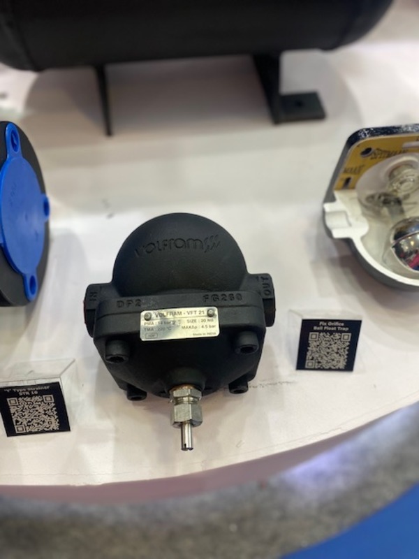 Industrial Ball Float Steam Trap - Color: Grey