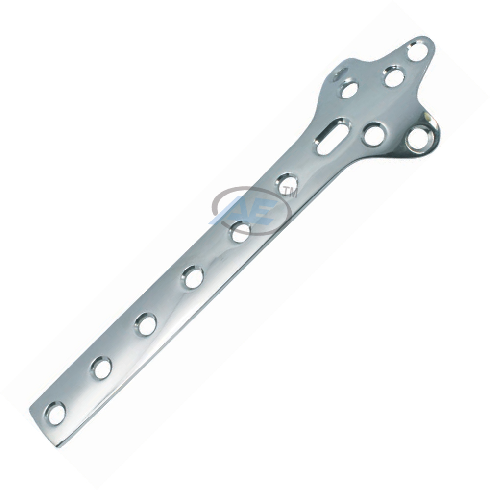 Cloverleaf Plate - Stainless Steel, 88mm To 264mm Lengths With Up To 14 Holes | Non-flexible, 316l Grade For Orthopedic Use