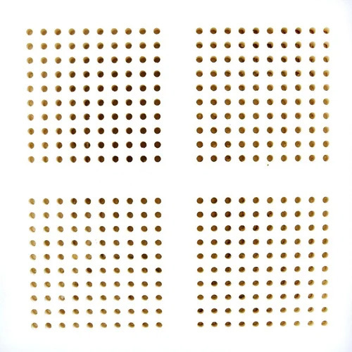 3d Square Grg Perforated Tile - Stainless Steel | Various Sizes Available, Ideal For Industrial Use