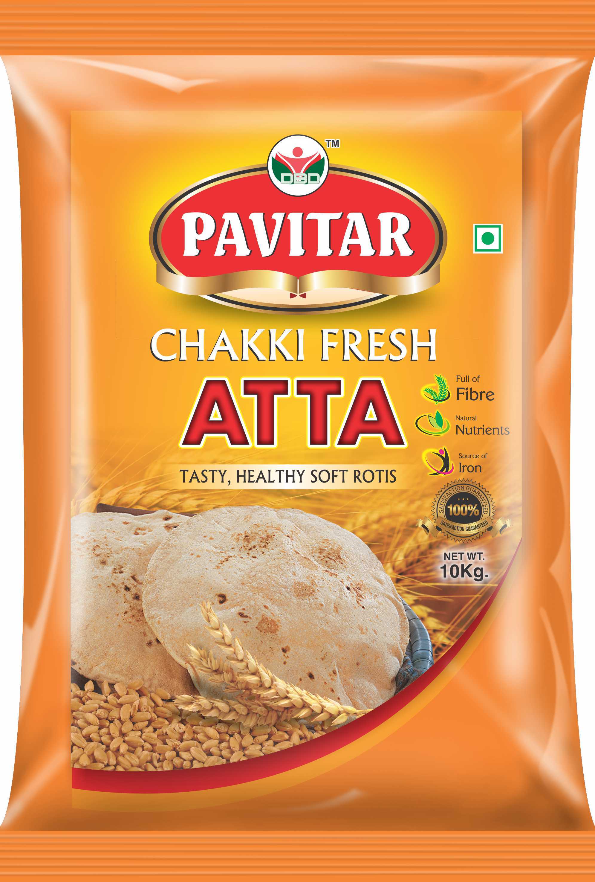 Flour Packaging Pouch - Color: Multicolor