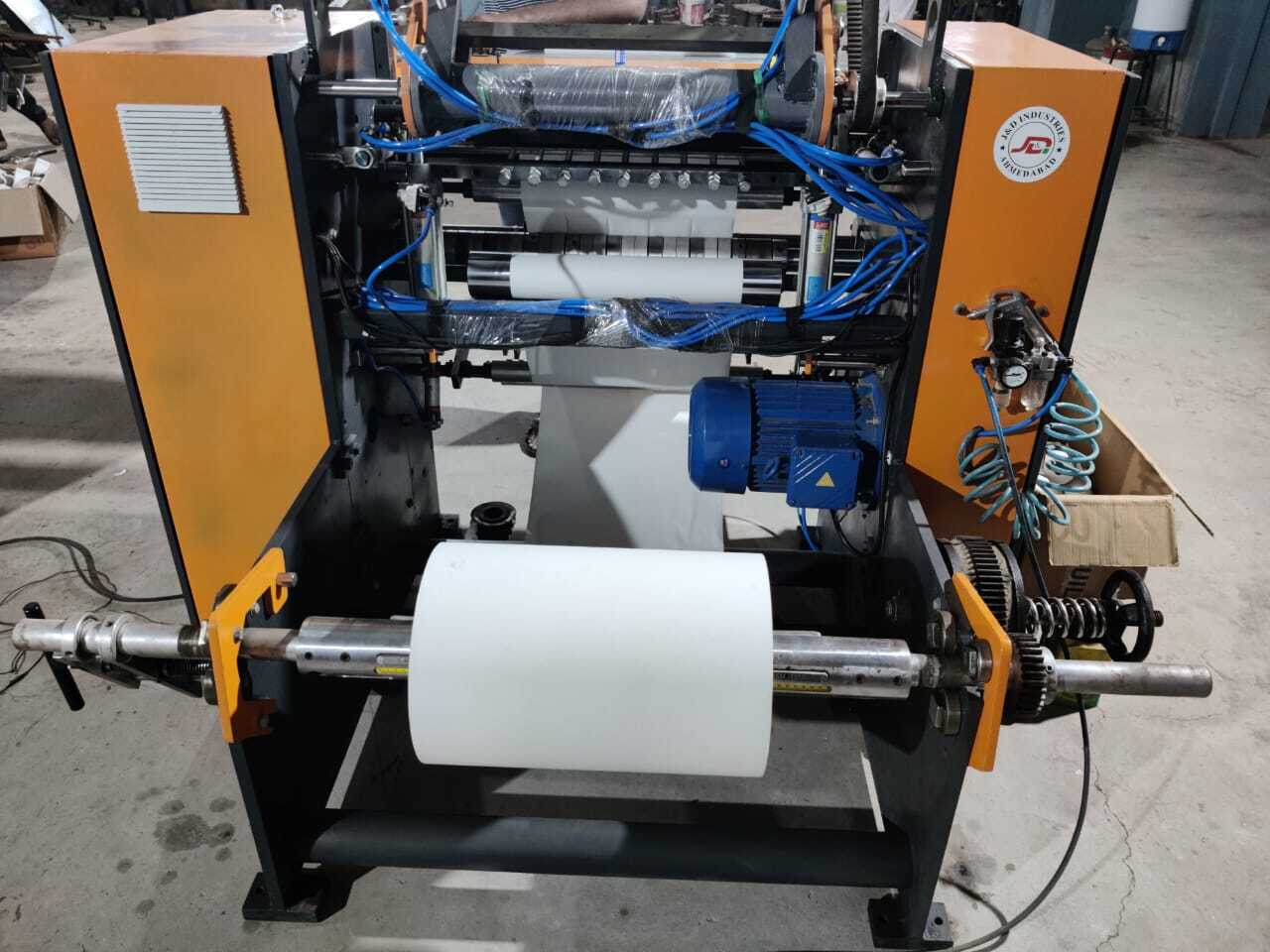 Semi Automatic Atm Paper Rolls Making Machine