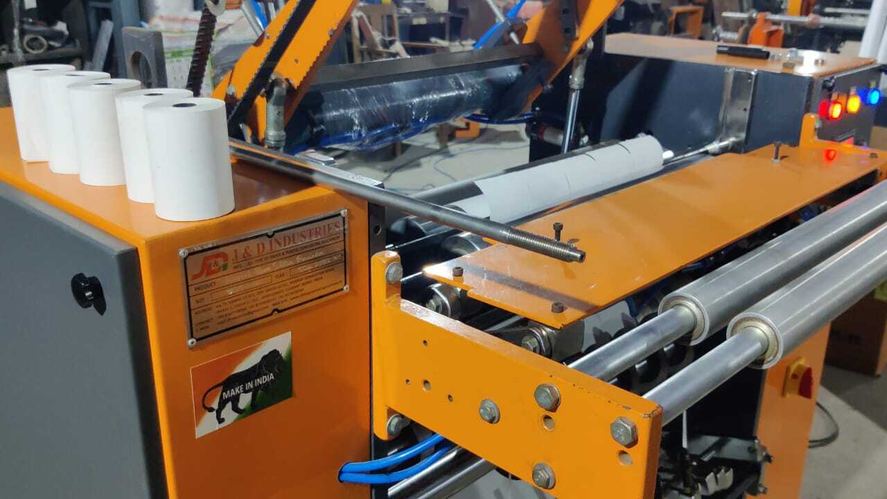 Semi Automatic Atm Paper Rolls Making Machine