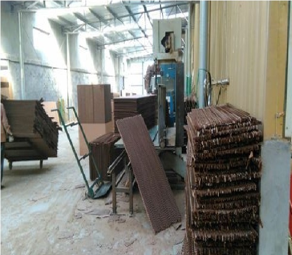 Brown And Green Brown Evaporative Cooling Pad In Tindivanam Tamil Nadu