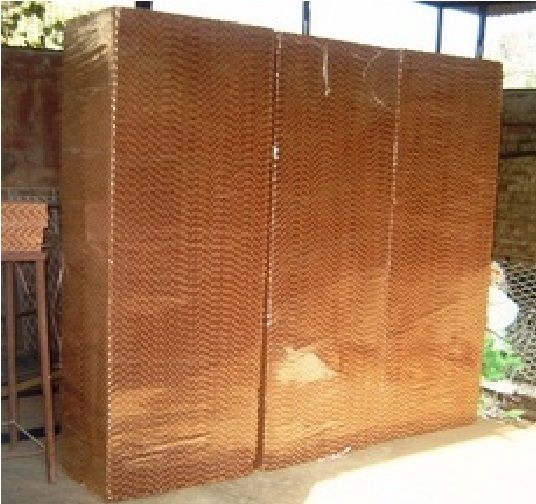 Brown And Green Brown Evaporative Cooling Pad In Tindivanam Tamil Nadu