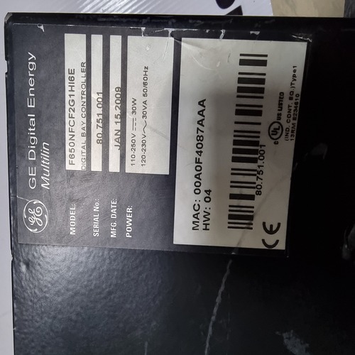 Ge Multilin F650nfcf2g1hi6e F650 Feeder Protection System