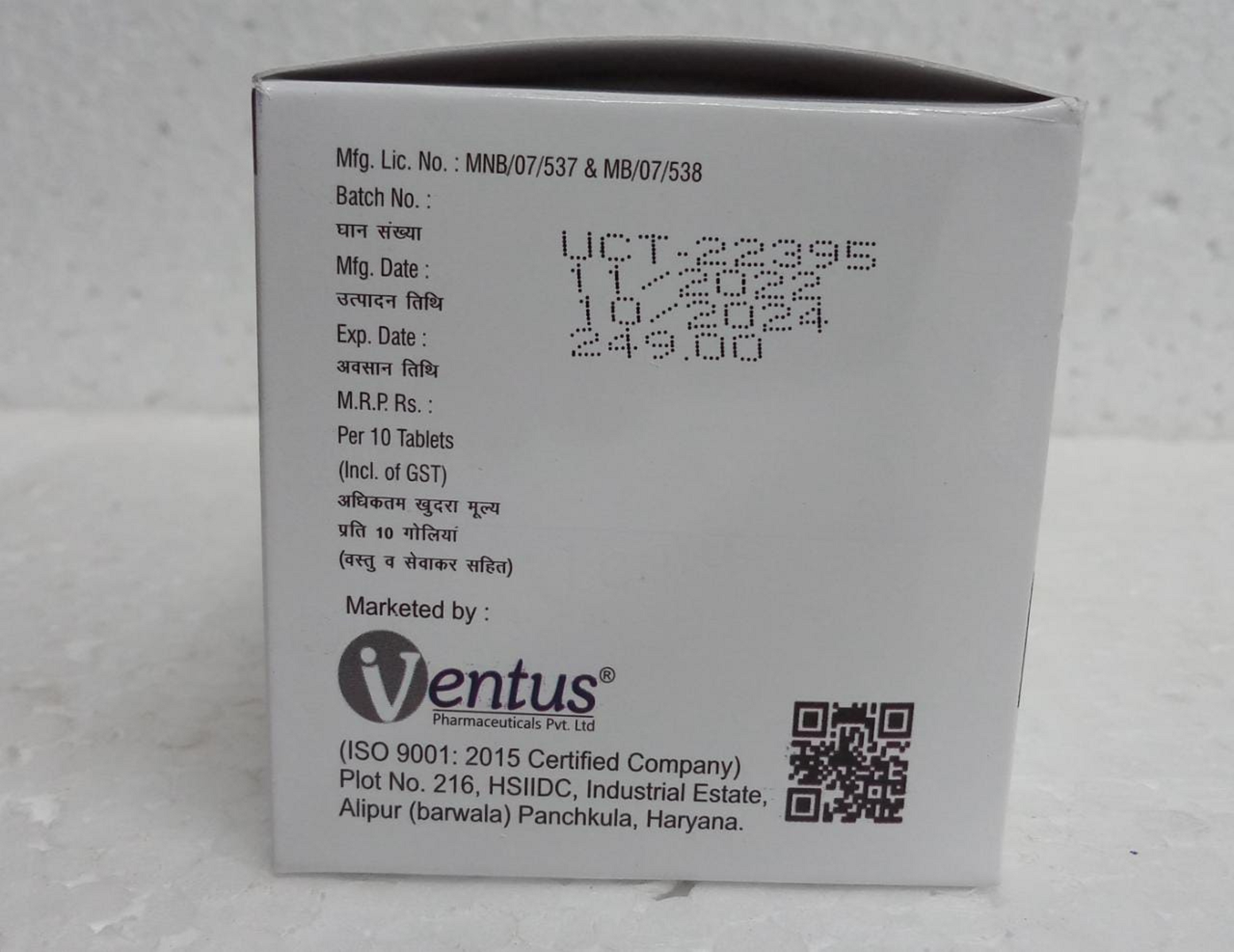 Cefpodoxime Proxetil And Ofloxacin Tablets