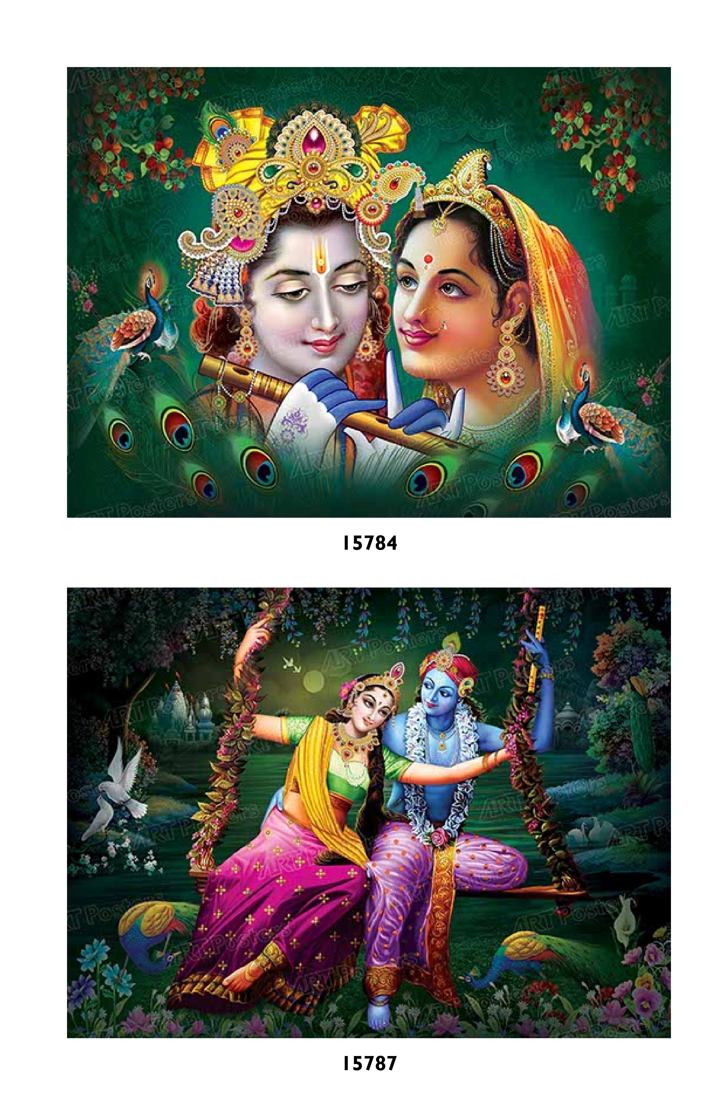 Gold Foil Posters - Color: Multicolour