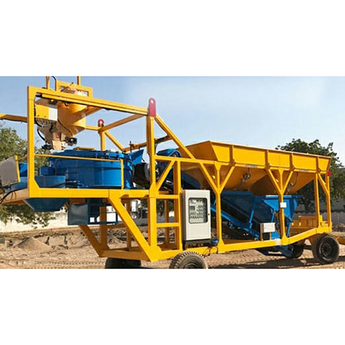 Industrial Concrete Batching Plant - Stainless Steel, Electric Powered, Fully Automatic Industrial Solution