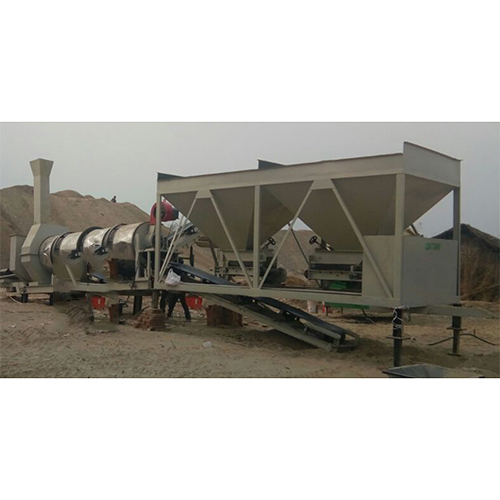 Heavy Duty Hot Mix Plant - Semi-Automatic, Stainless Steel Build | Frequency Speed Control, Electric Drive Type