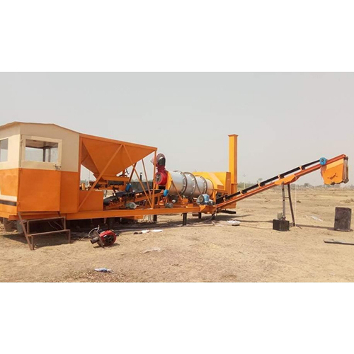 Industrial Asphalt Drum Mix Plant - Stainless Steel, Semi-Automatic Operation | Frequency Speed Control, Electric Drive Type