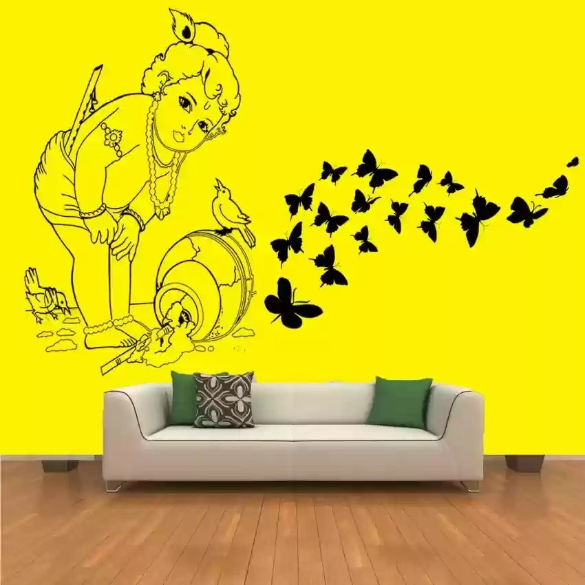 Mughal Print - Non Woven Paper, 57 Sq Ft | Moisture-proof, Waterproof, Personalized For Home, Hotel, Restaurant, And Office Decor