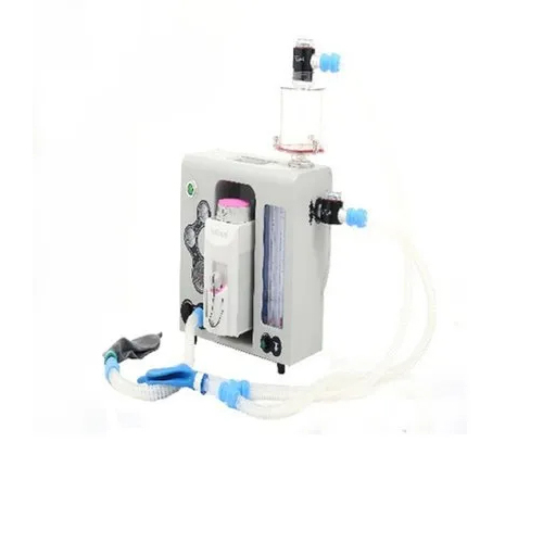 Gray Portable Anesthesia Machine