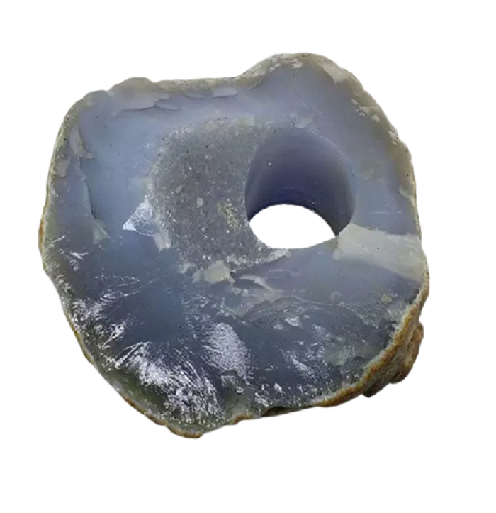 Natural Onyx Gemstone Candle Holder Stand Irregular Shape - Grade: A+