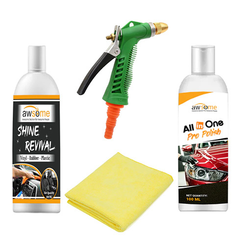 All In One Pro Polish - 100ml Liquid | Silicon Free, Water-based, Superior Gloss Finish, Ideal For Cars And Bikes