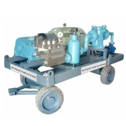 High Pressure Hydro Blasting Pump - Color: Blue