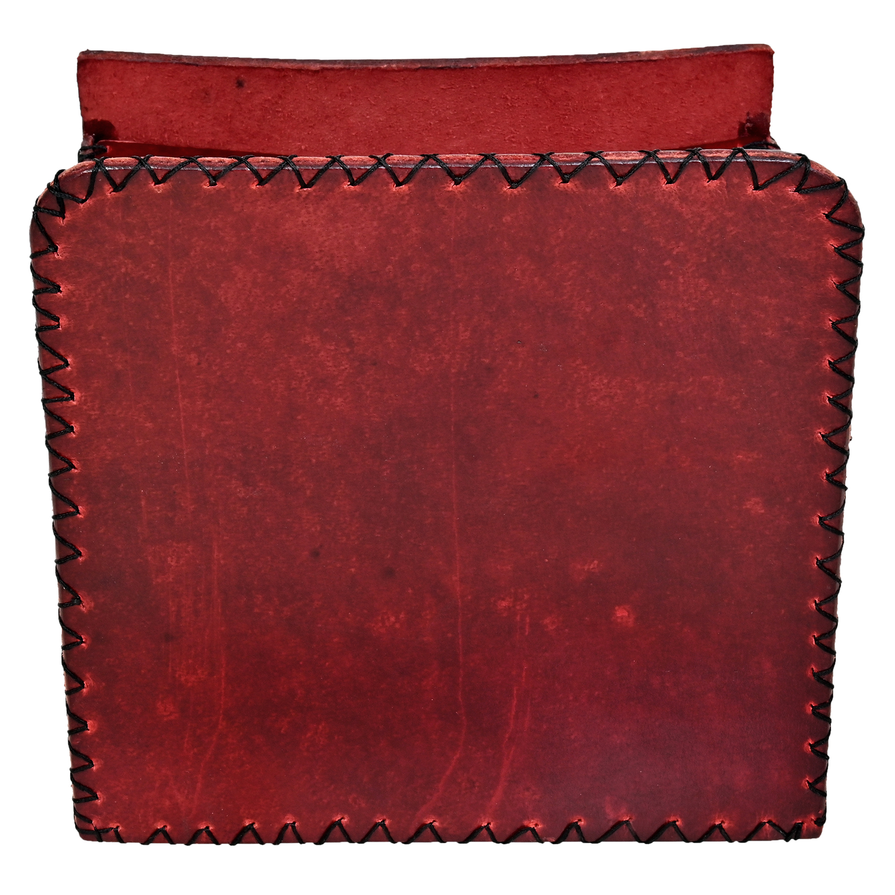 Flower Embedded Bird House For Sparrow Hand Made - Leather, Vegan Leather, Synthetic Leather, 16.5x16x2.6 Cm , Beautifully Handcrafted For Small Birds, Easy Wall-mounted Installation