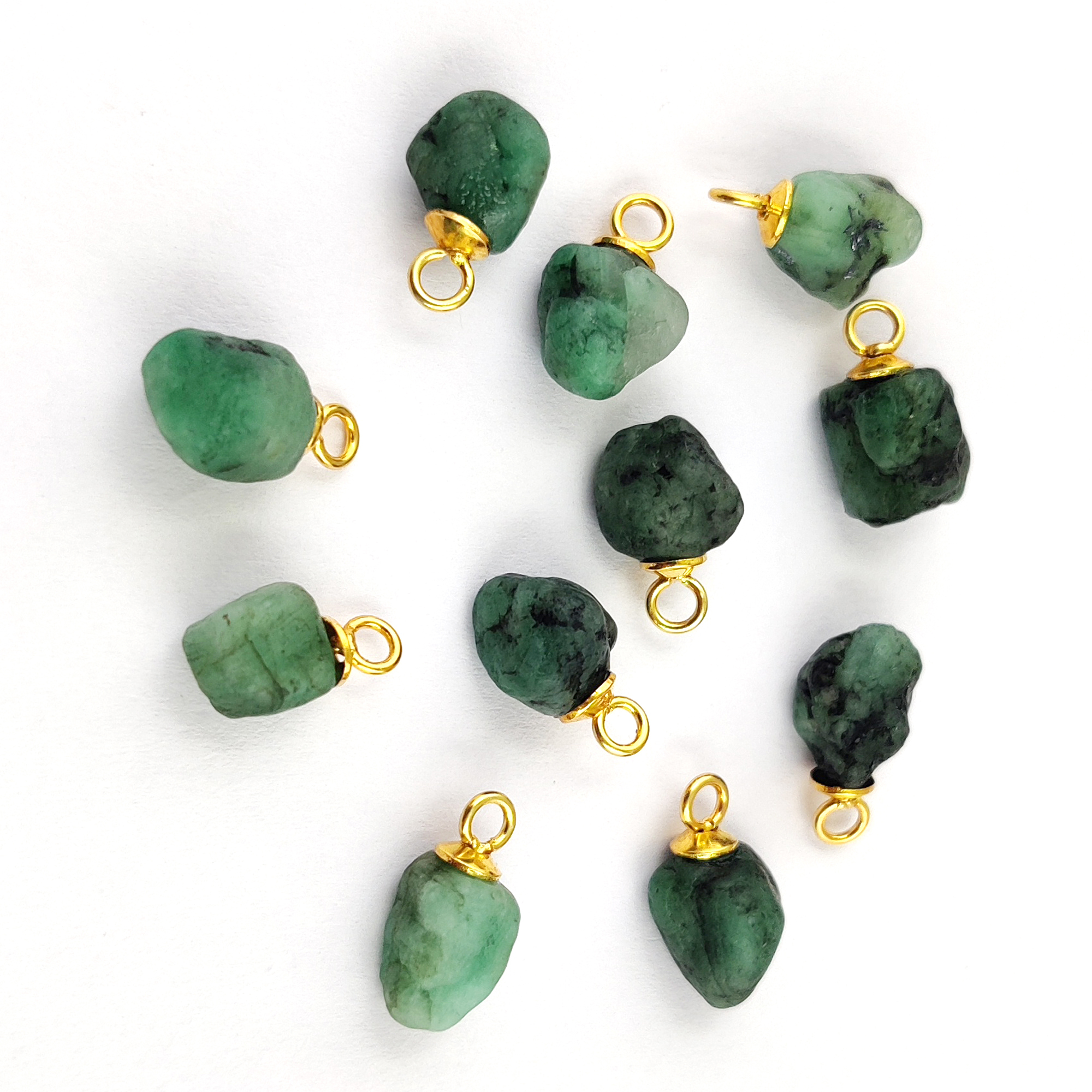 Same As Photo Natural Rough Birthstone Stone Size 8-10mm Gemstone Pendant