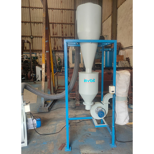 Blue And White Industrial Dust Removal System