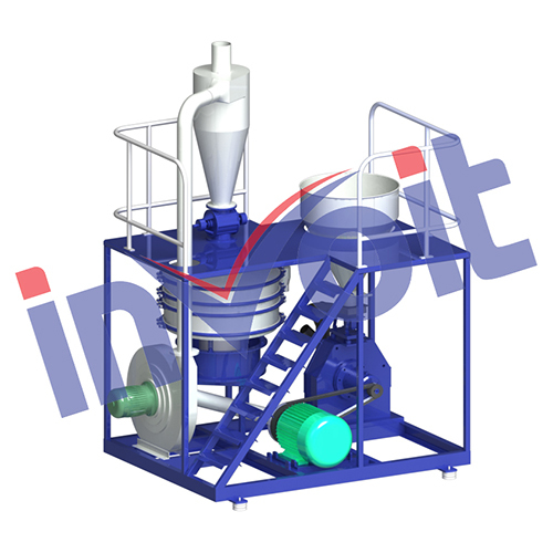 Pvc Pulverizer Machine - Color: Blue