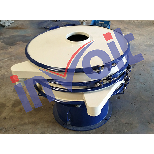 White And Blue Industrial Vibro Screen