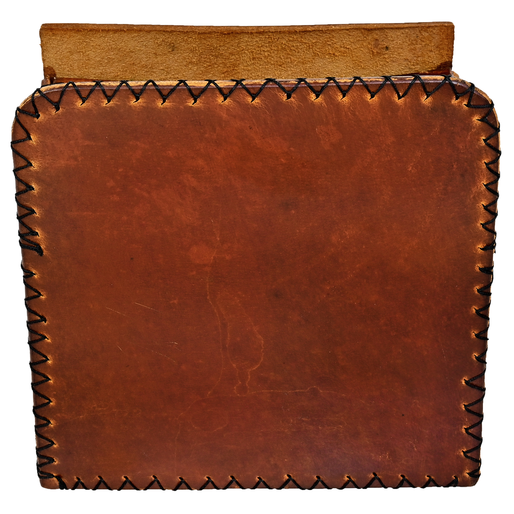 Hand Made Flower Embedded Bird House Sparrow - Leather, Vegan Leather, Synthetic Leather, 16.5x16x2.6 Cm, Yellow | Handcrafted Design For Small Birds, Easy Installation Options