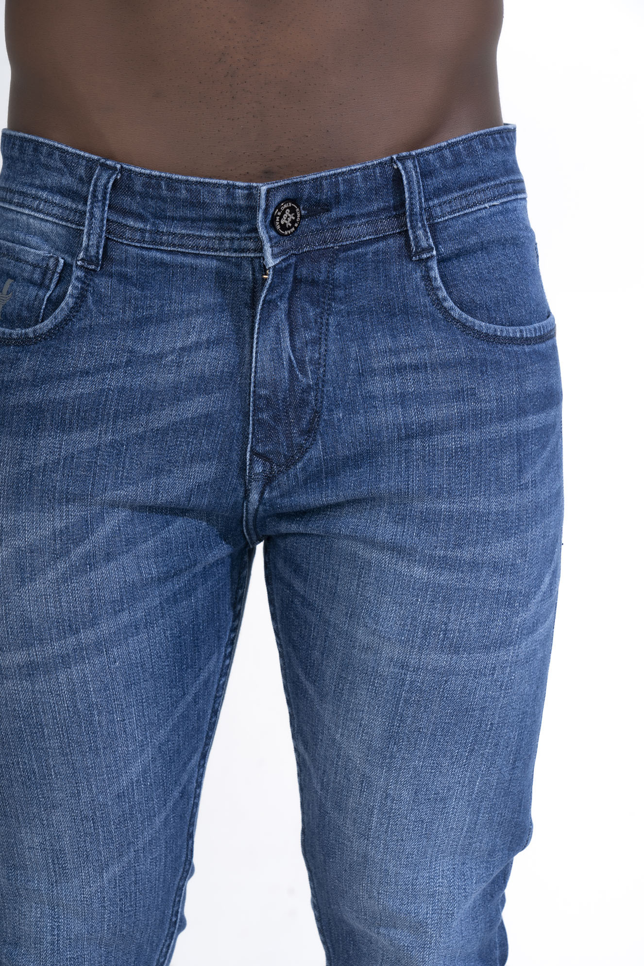 Primium Jeans - Cotton Slim Fit 12.5 Ounce, Breathable, No Fade, Non Toxic, Washable, Straight Style