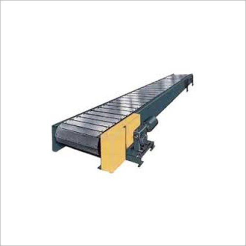 Heavy Duty Slat Chain Conveyor - Color: Grey