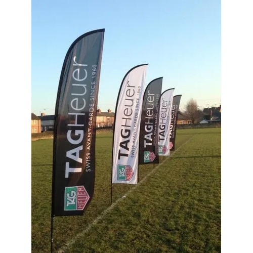 पॉलिएस्टर फेदर फ्लैग स्टैंड