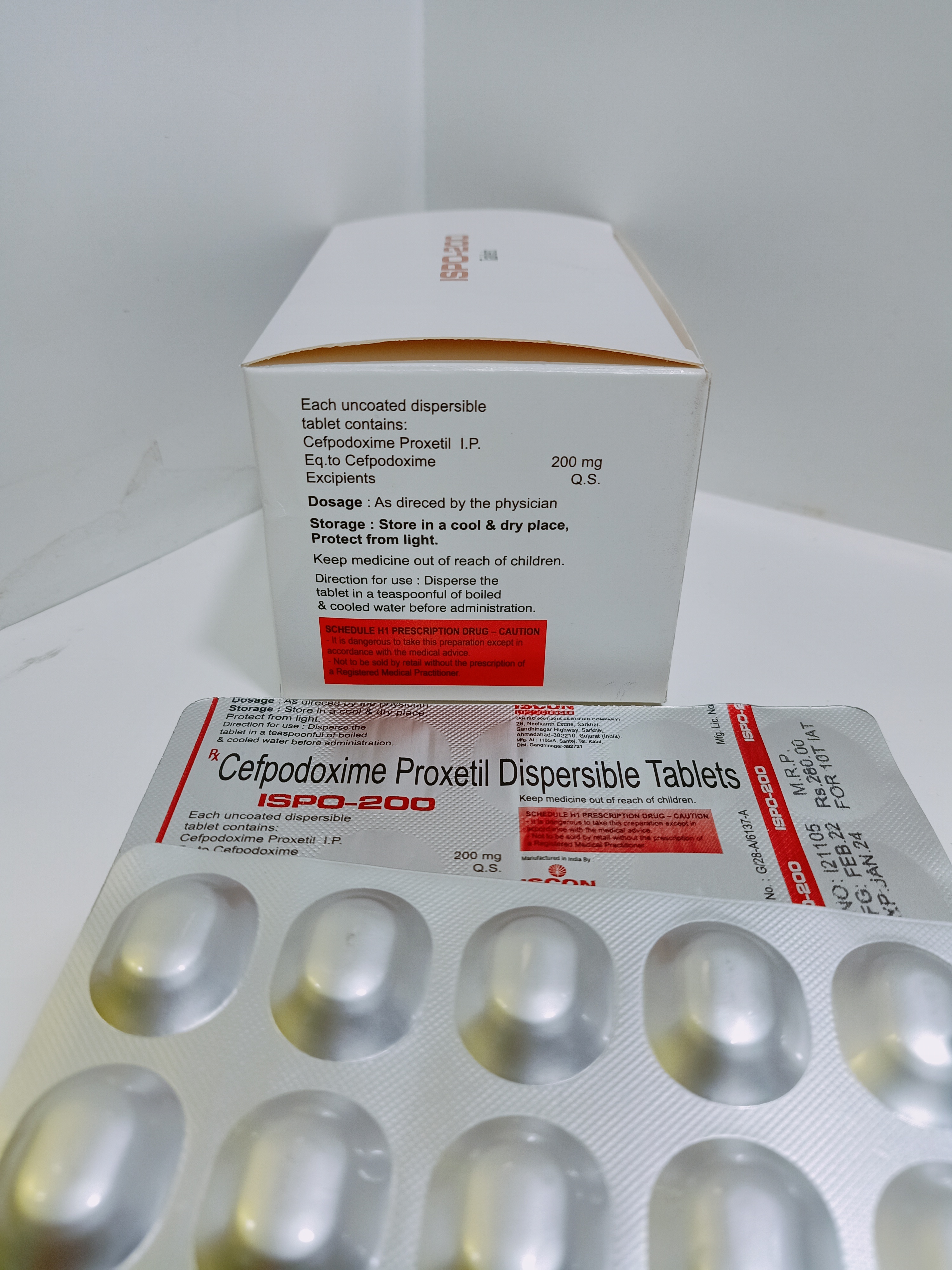 Cefpodoxime Proxetil Dispersible Tablet - Storage Instructions: Keep At Cool And Dry Place