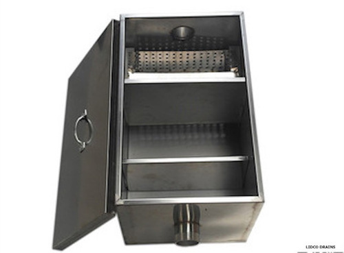 स्टेनलेस स्टील ग्रीस ट्रैप