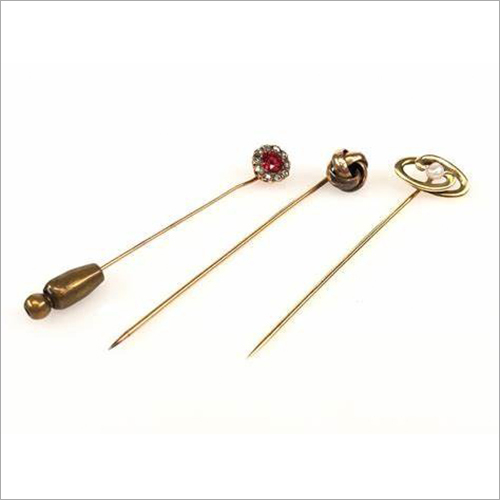Polyester Silk Tie Pin