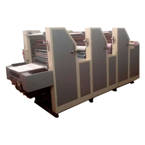 Semi-automatic Three Color Non Woven Bag Printing Machine