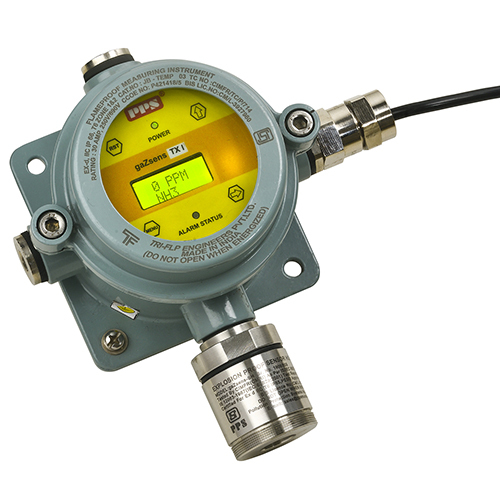 Toxic Gas Sensor - Stainless Steel, Electronic Powered | Quick Detection, Hazard Prevention, Commercial Usage In Chemical Plants