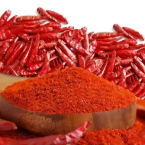 Red Chilli Powder - Raw Ground Spice | Vibrant Red Color, Smoky Flavor, Versatile Culinary Use