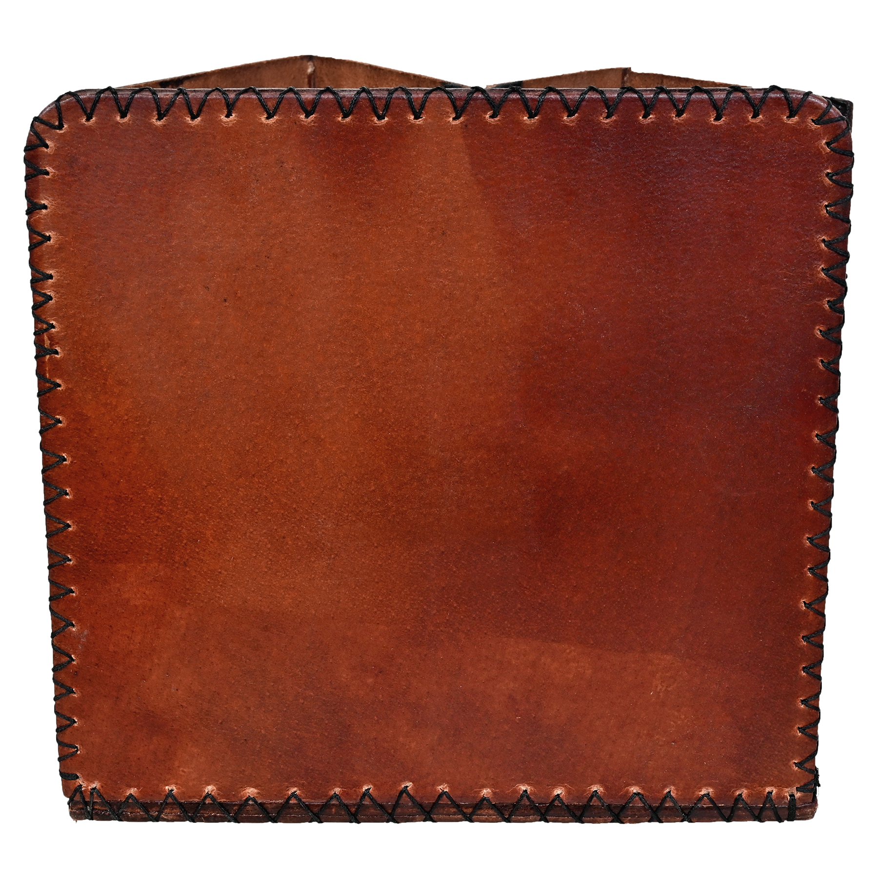 Twinning Bird House For House Sparrow - Leather, Vegan Leather, Synthetic Leather | Dimensions: 17.5x20.5x20.5 Cm, Color: Yellow Brown, Easy Installation For Small Birds