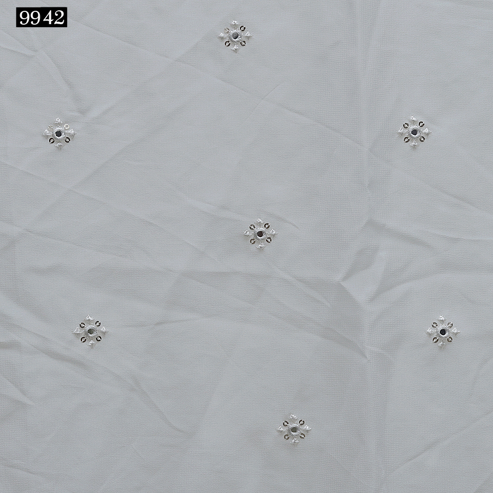 White New Designs Dupatta