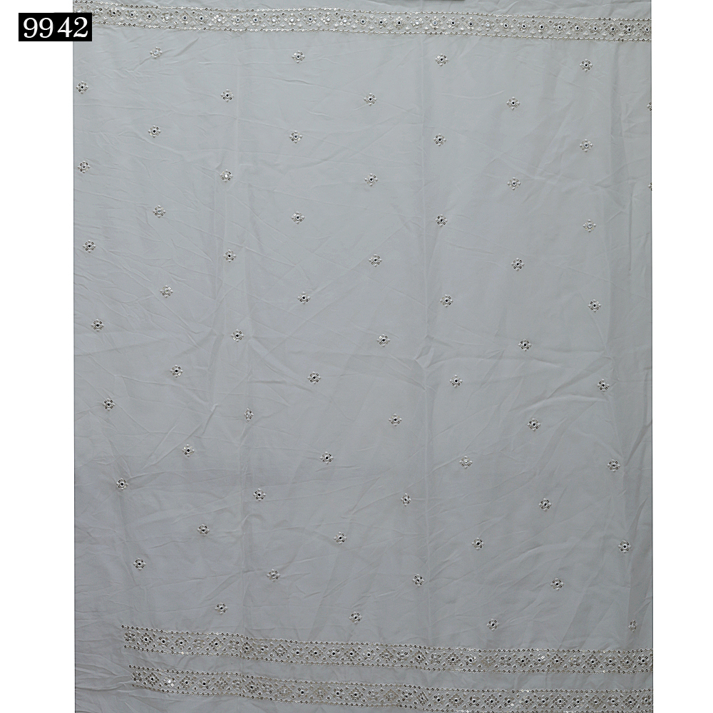 White New Designs Dupatta