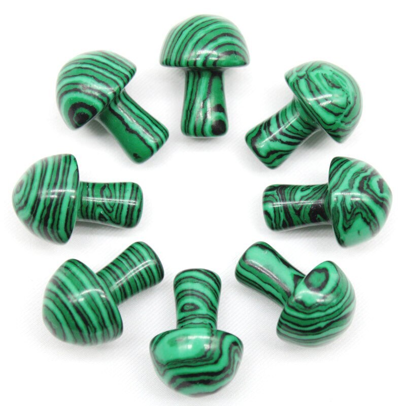 Natural Red Jasper Gemstone Mini Mushroom Reiki Set - Aaa Grade, 8-10 Mm, Deep Red Color, 20 Grams Weight | Natural Stone, Reiki Healing Tools