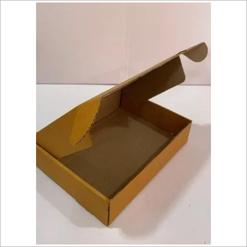 Metal Brown Corrugated Box