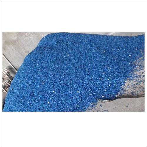 HDPE Blue Drum Grinding - Crystal Shape,  Exceptional Melting Point | Recyclable, Suitable for Blow Molding