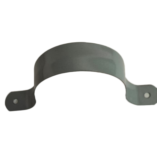 Gi Coating Saddle Clamp - Stainless Steel, U-shaped Design For Pipe Stabilization And Vibration Reduction | Suitable For Industrial Plumbing And Hvac Applications