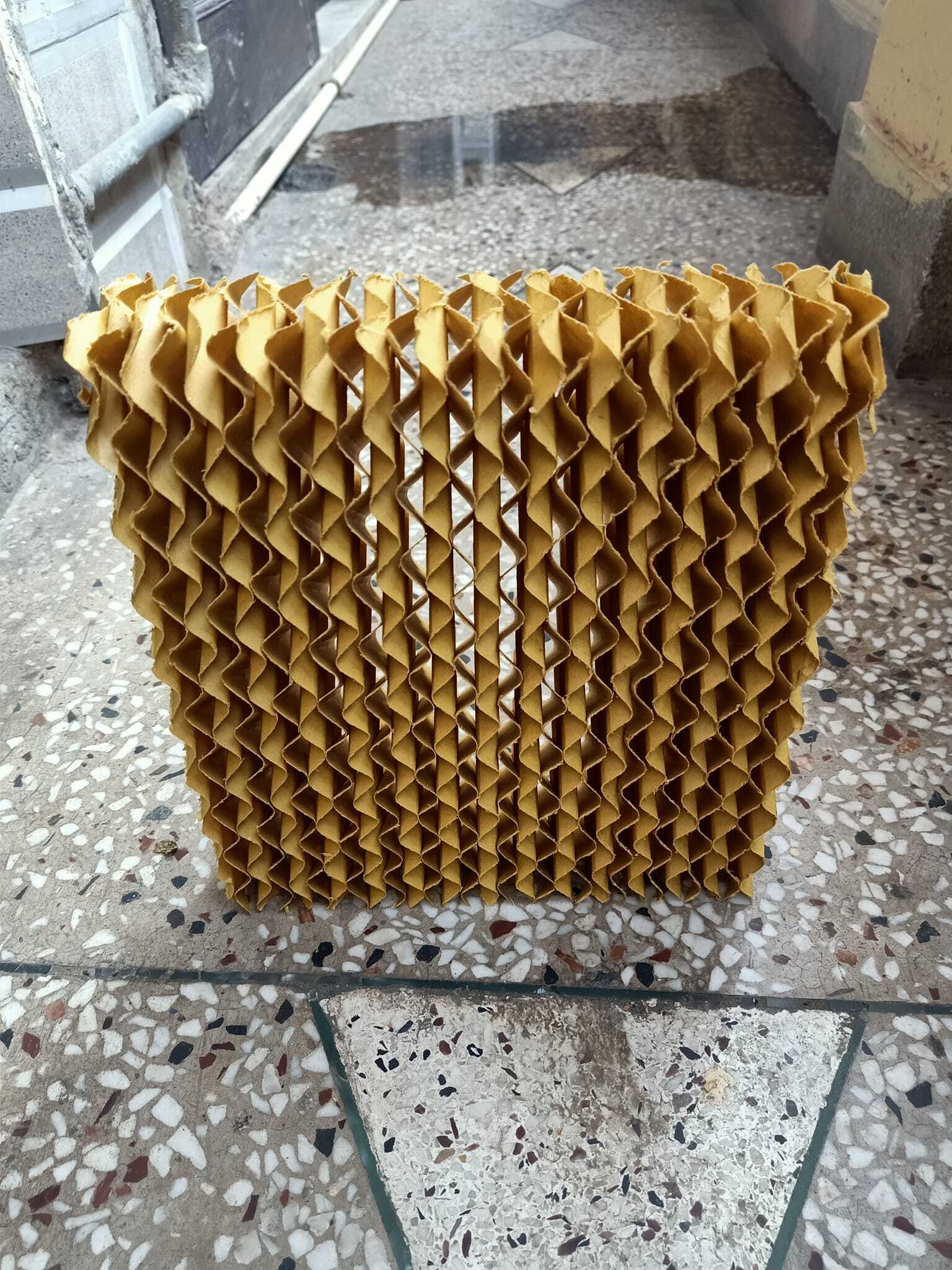 Brown And Green Brown Evaporative Cooling Pad Manufacturer In Siyana Uttar Pradesh
