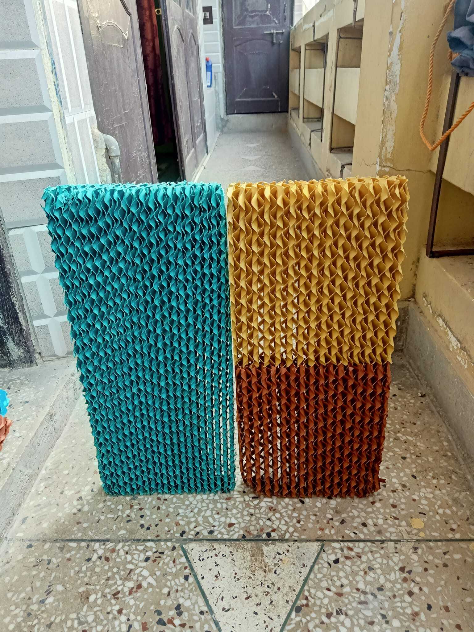 Brown And Green Brown Evaporative Cooling Pad Manufacturer In Siyana Uttar Pradesh