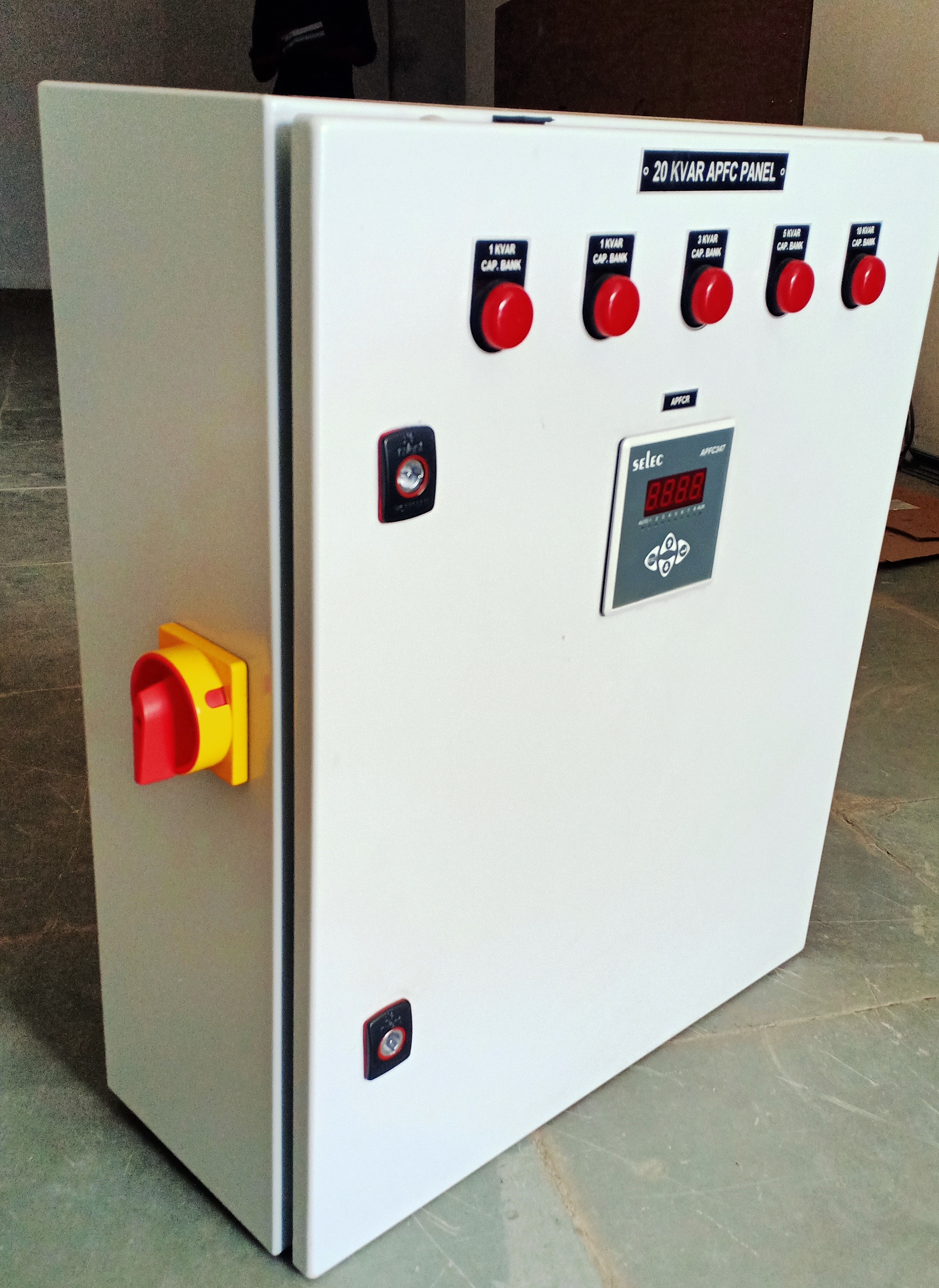 Electric Rtpfc Control Panel - Cover Material: Metal Base